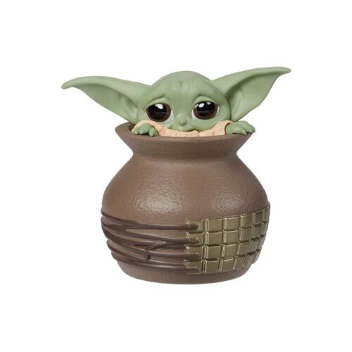 Mini figura de Baby Yoda dentro de vasija Bounty Collection Serie 4