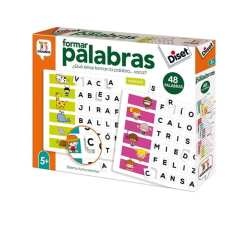 Juego educativo para aprender a formar palabras de Diset 68952