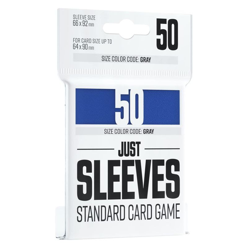 Fundas Just Sleeves de 66x92 cm con 50 unidades color azul