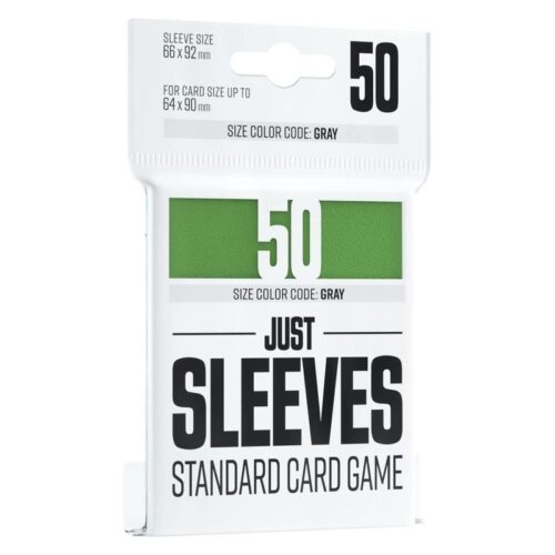 Fundas Just Sleeves de 66×92 cm con 50 unidades color verde