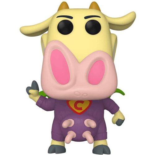 Funko POP Animación 1071 Super Vaca de Cartoon Network Vaca y Pollo