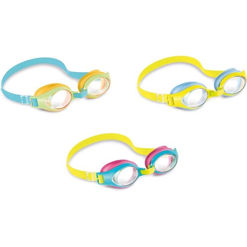 Gafas de natación junior multicolor resistente en modelos surtidos