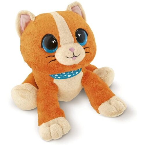 Gato mascota interactivo Peekaboo con sonidos color naranja de Chicco