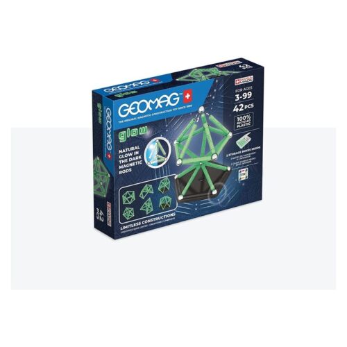 Geomag construcciones magnéticas con barras lumionosas y 42 piezas
