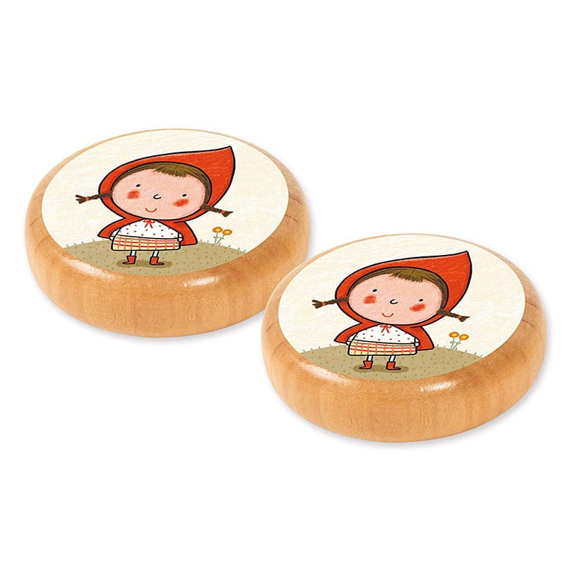 Goula Juego Memo Caperucita roja madera