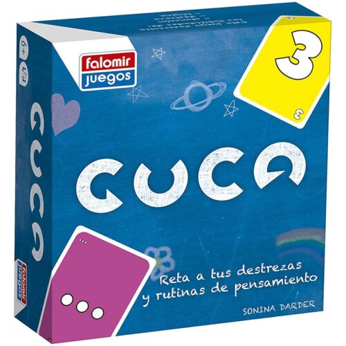 Juego de mesa Guca 3 de habilidades matemáticas con cartas para niños