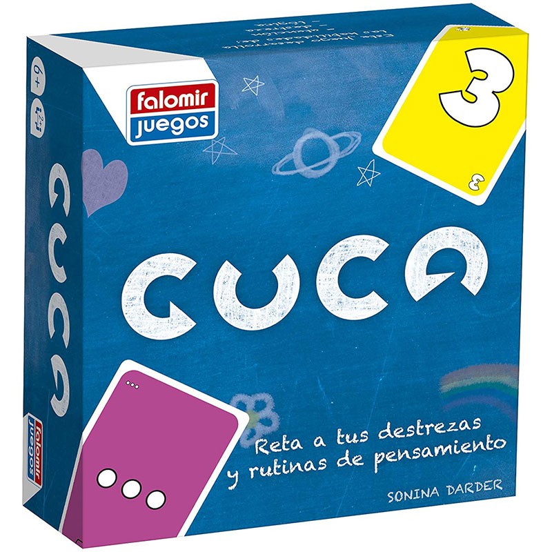 Juego de mesa Guca 3 de habilidades matemáticas con cartas para niños