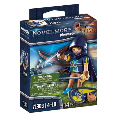 Playmobil 71303 Guerrero Gwynn con equipo de combate escudo y ballesta