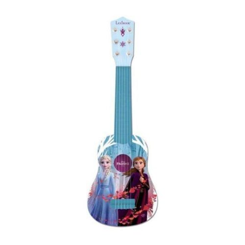 Guitarra infantil Lexibook Disney Frozen Elsa y Anna en color azul