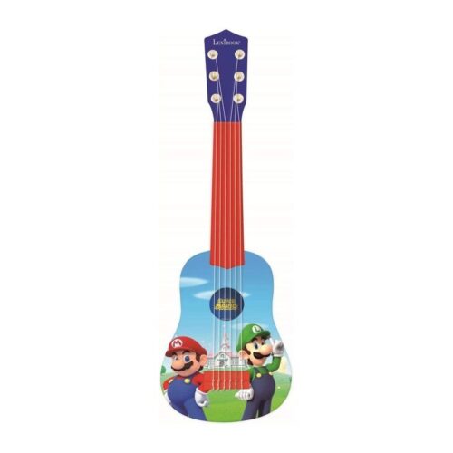 Guitarra infantil Lexibook Super Mario Bros 53cm multicolor K200NI