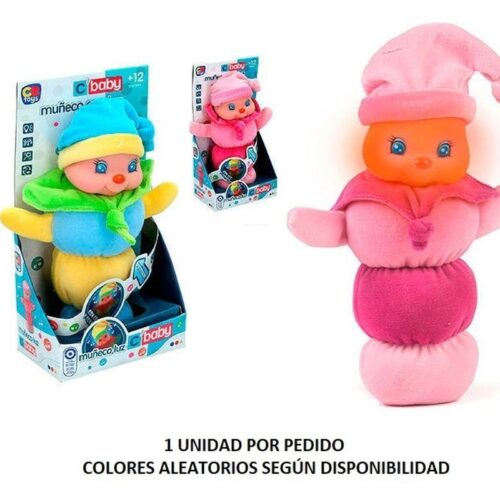 Juguete para bebe Gusanito con luces y sonidos colores aleatorios