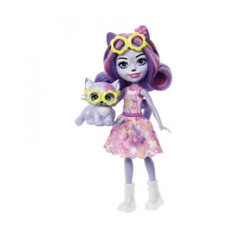 Muñeca Hadley Husky de Enchantimals Citytails con mascota Sledder
