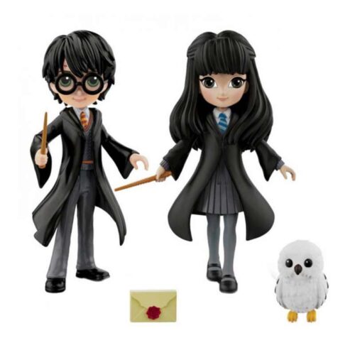 Harry Potter, el aprendiz de mago, Cho con varita y búho de Bizak