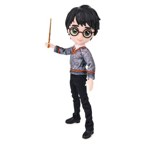 Harry Potter Muñeco articulable de 20 cm con varita Wizarding World