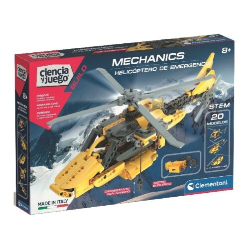 Juego de Construccion Helicoptero de Rescate Ciencia y Juego