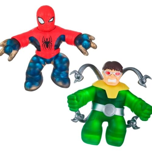 Figura de acción Heroes of Goo JIT Zu Pack Spiderman vs Dr Octopus