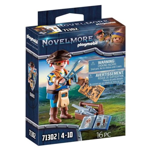 Playmobil 71302 Inventor Dario con caja de herramientas y compás