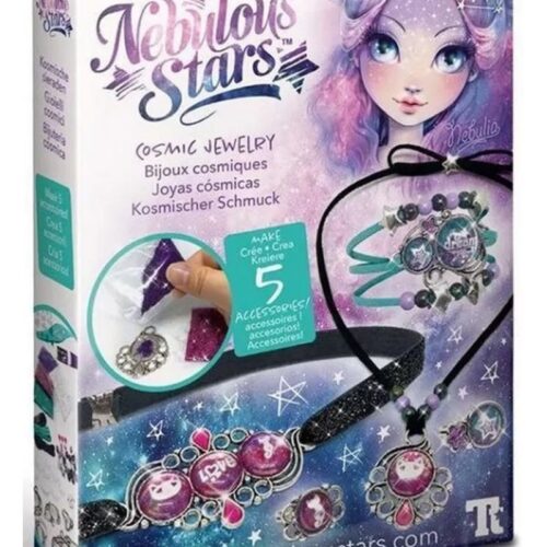 Set creativo de joyas cosmicas con 5 accesorios de Nebulous Stars