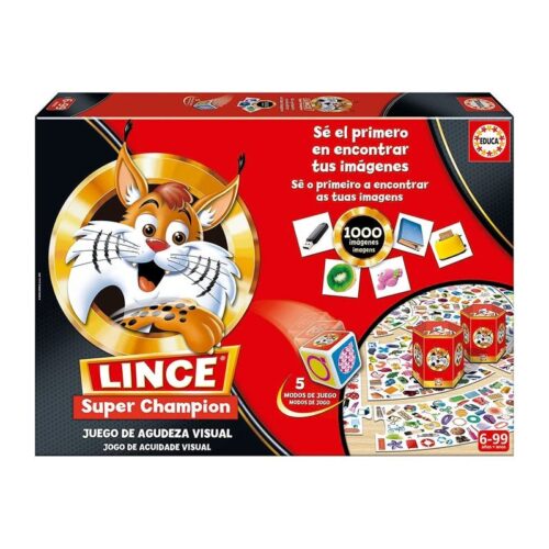 Juego de agudeza visual Lince con 1000 imágenes y dinámicas de juego
