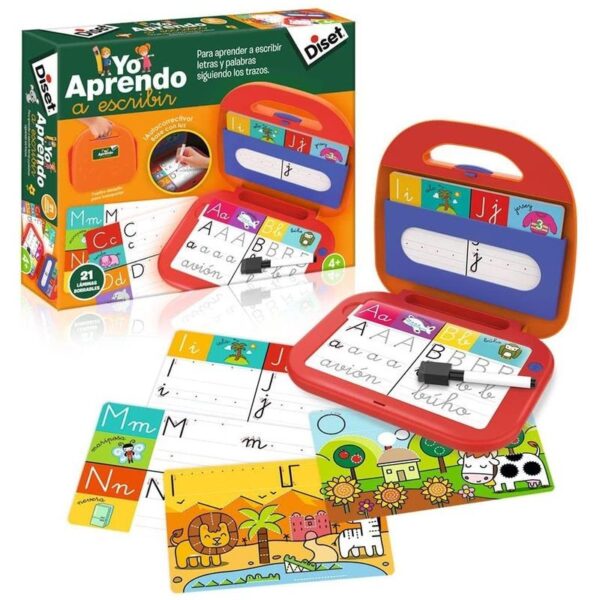 Maletín educativo yo aprendo a escribir letras y palabras Diset 63787 ...