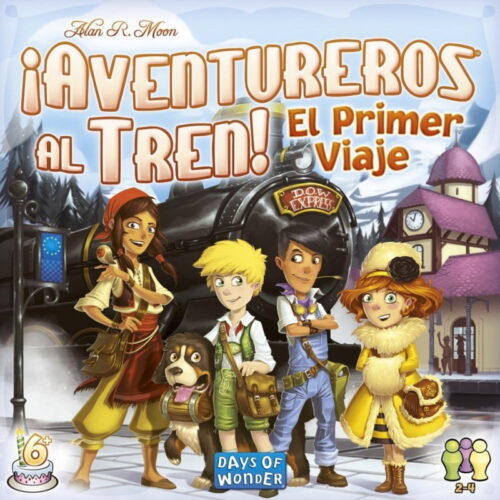 Juego Aventureros al Tren, Primer Viaje – Asmodee 08274