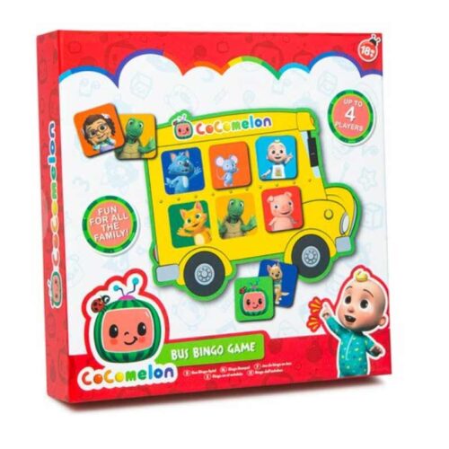 Juego de bingo infantil hasta 4 jugadores de 28 piezas de CoComelon