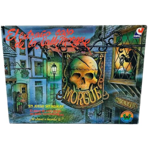 Juego de mesa El extraño caso de la calle morgue de misterio