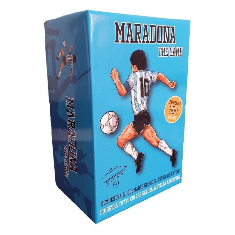 Maradona Juego de 500 preguntas de la leyenda del futbol mundial