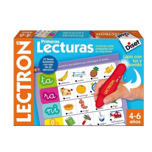 Juego Educativo 4 años Lectron primeras lecturas Interactivo de Diset