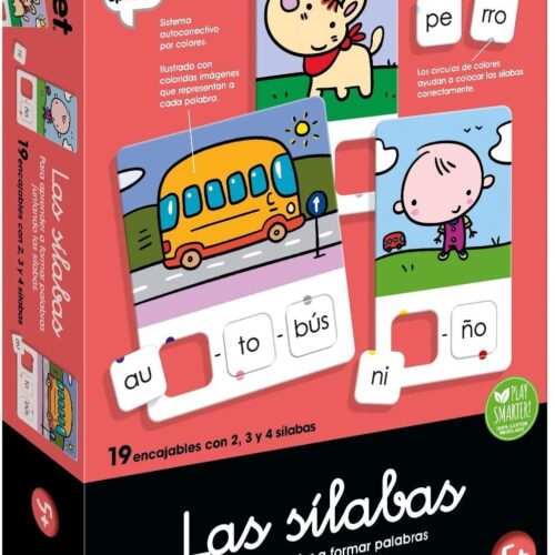 Juego Educativo 5 años Las silabas de Diset