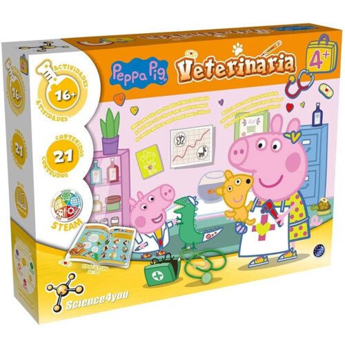 Juego educativo de Peppa Pig veterinaria para cuidar a los animales