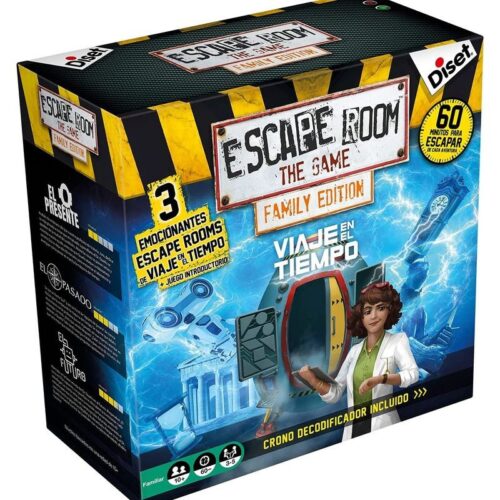 Juego de mesa Escape Room Viaje en el tiempo edición familiar 62333