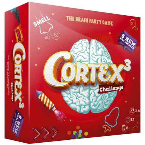 Juego de mesa Desafío Cortex con retos de memoria y razonamiento