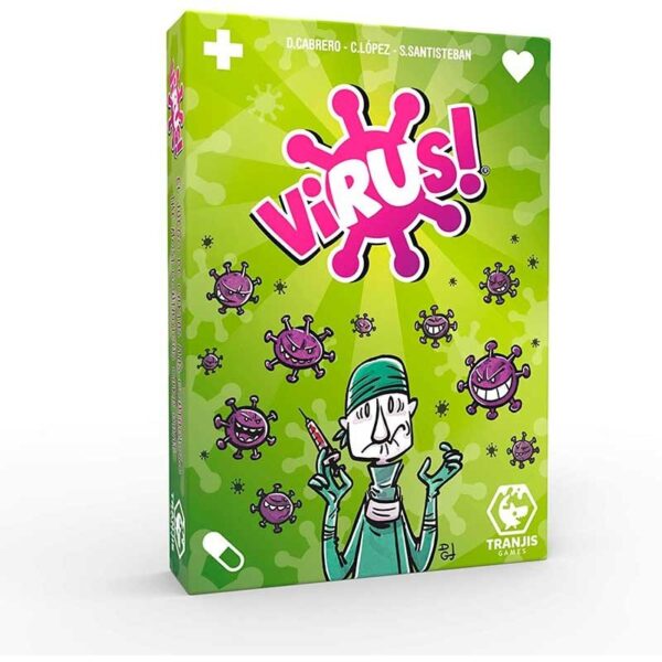 Juego de Mesa Virus con Cartas Contagiosas de Tranjis Games