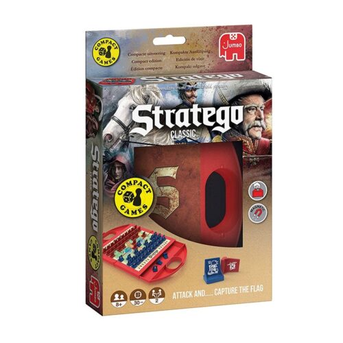 Juego de mesa Stratego Classic compacto edición de viaje de Jumbo