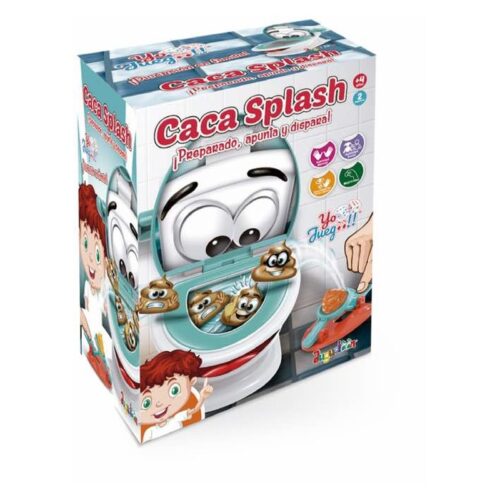 Juguete infantil Caca Splash ¡Preparado, apunta y dispara!