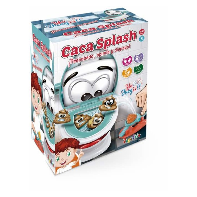 Juguete infantil Caca Splash ¡Preparado, apunta y dispara!