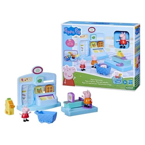 Juguete Peppa en el supermercado de Peppa Pig y sus aventuras