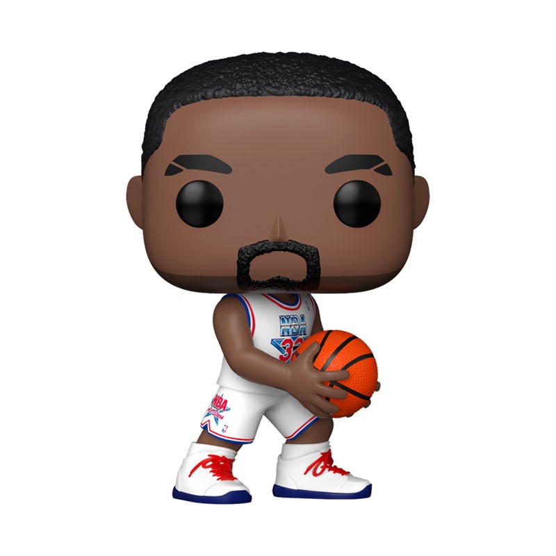 Funko POP NBA 140 Karl Malone con vestimenta blanca de All Stars 1993