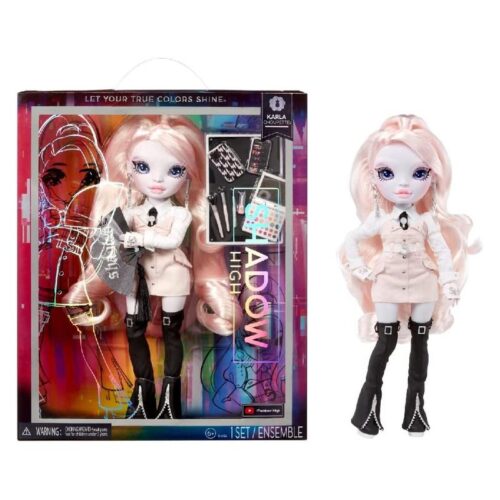 Muñeca Karla Choupette con atuendo de moda y accesorios de Shadow High