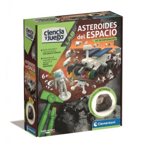 Kit laboratorio de exploración ciencia y juego asterioides del espacio