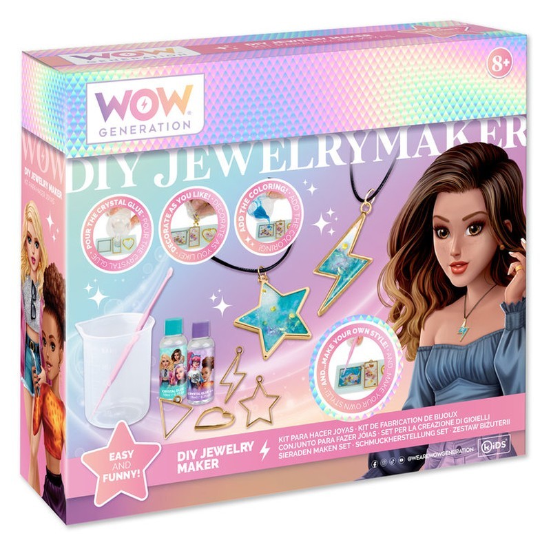 Kit para hacer joyas Wow Generation Diy Jewelrymaker con accesorios
