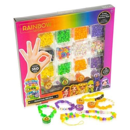 Kit de manualidades Rainbow High Fashion con multitud de accesorios