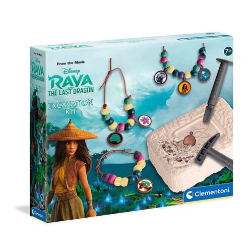 Kit Disney Raya Excavacion de Gemas y Piedras Preciosas de Clementoni