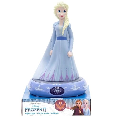 Lámpara de noche de Frozen 2 con figura en 3D de 25 cm de altura