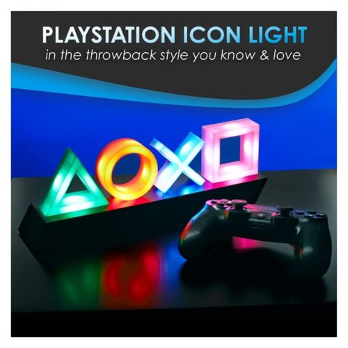 Lámpara de luces led de Botones de mando PlayStation con 3 modos