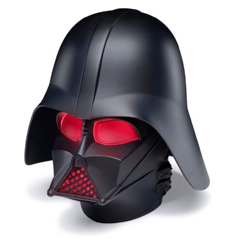 Lámpara del casco Darth Vader con luz LED rojo y sonido de Star Wars