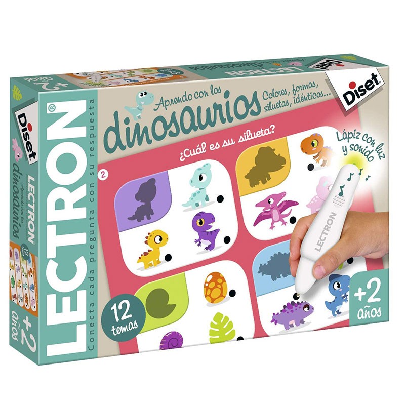 Lectron Aprendo con los Dinosaurios de Diset 63706