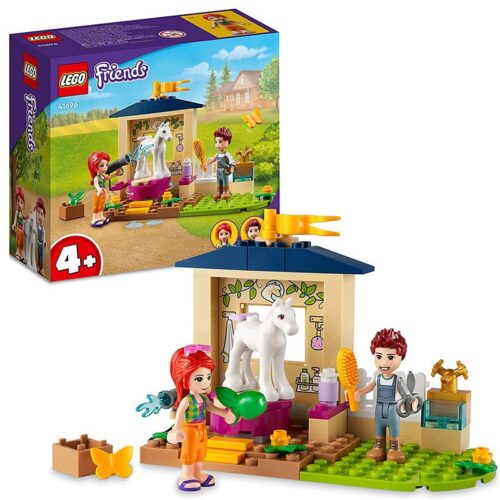 LEGO 41696 Friends Estación de Lavado para ponis con mini muñecos