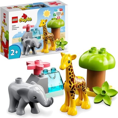 LEGO 10971 Duplo Animales salvajes de África con figuras incluidas